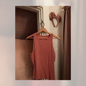 American Eagle Striped Tank // M